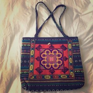 African design handbag